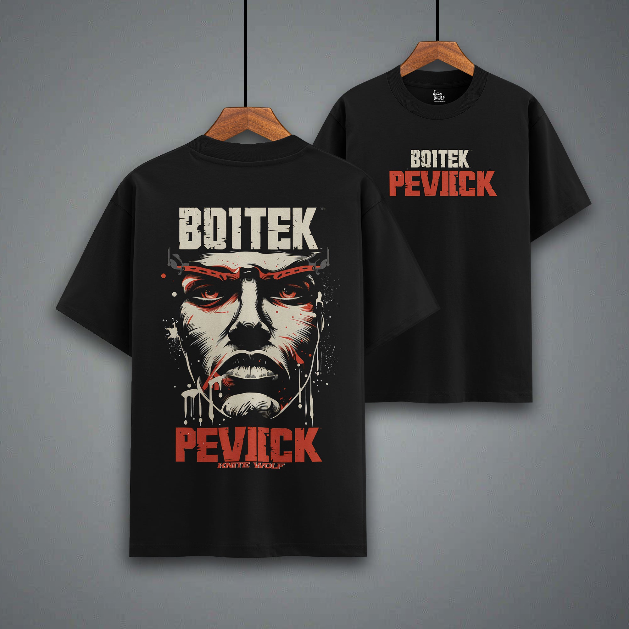 Men's Oversized Graphic T-Shirt Black