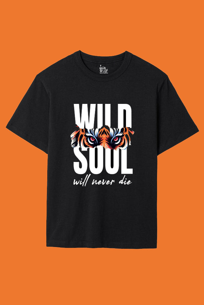 Men’s Graphic Print T-Shirt Black