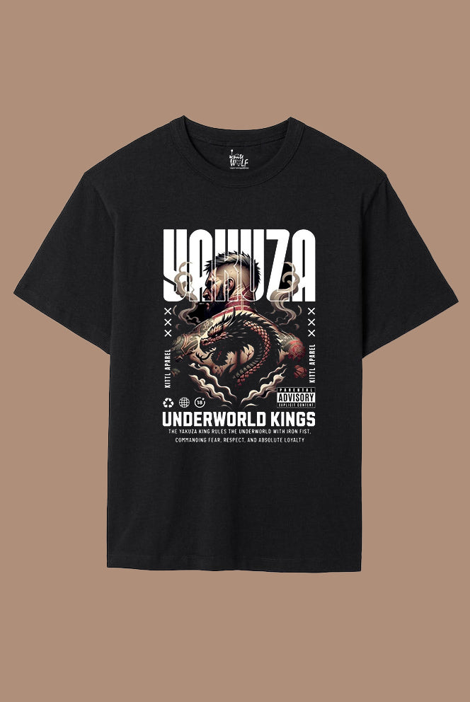 Men’s Graphic Print T-Shirt Black