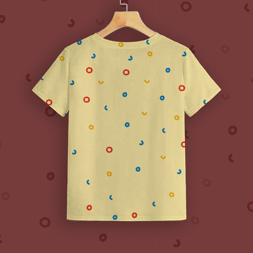 Kids' Printed T-Shirt – Colourfull lion Print