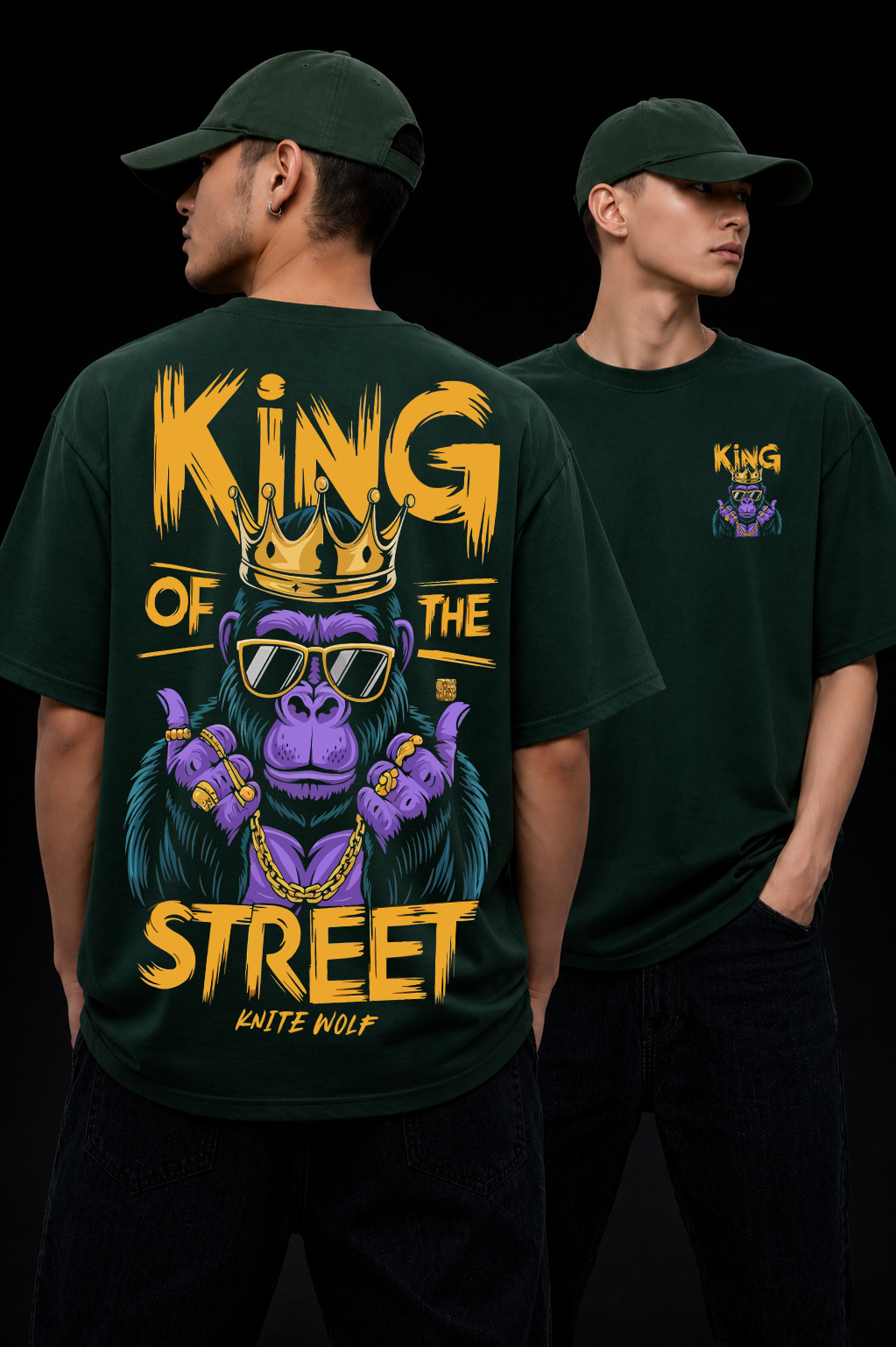 King Of The Street Oversized Tee
