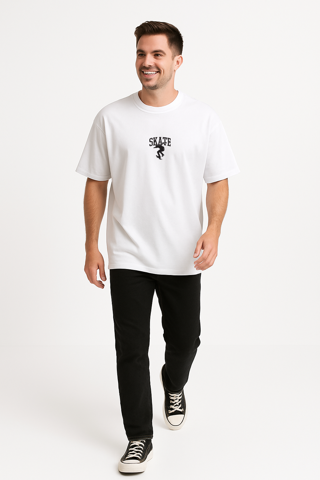 Skate Boarding Streetwear Tee | Knite Wolf