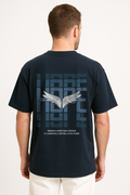 Wings Back Print Streetwear Tee |Knite Wolf