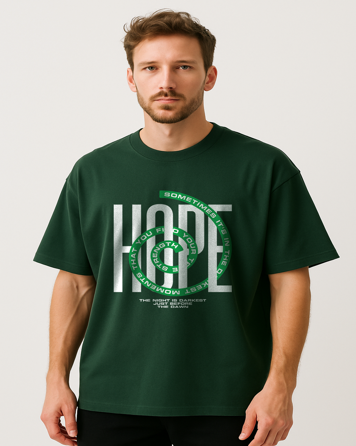 Hope Typography Streetwear Tee | Knite Wolf