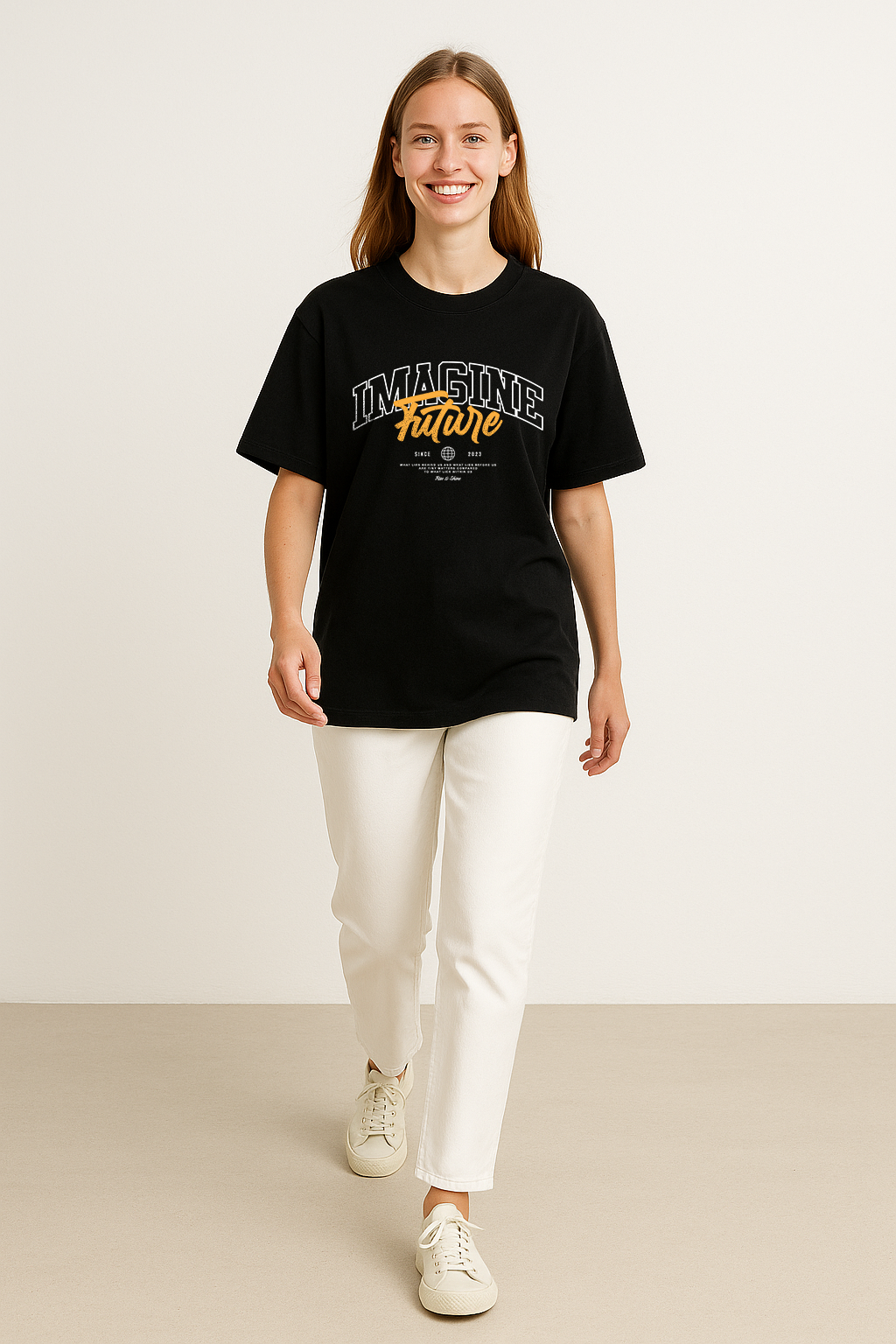 Imagine Future Casual Streetwear Tee | Knite Wolf