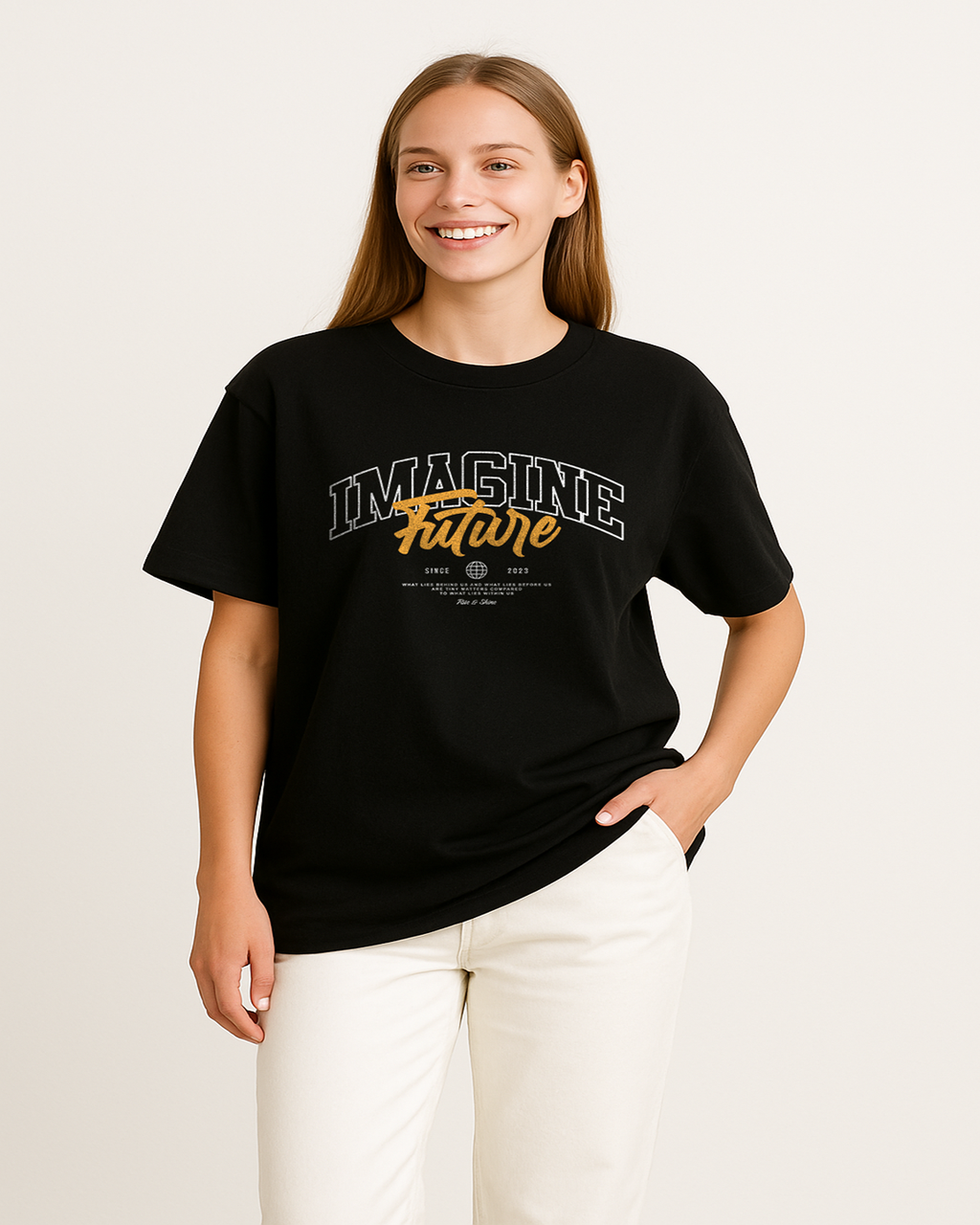 Imagine Future Casual Streetwear Tee | Knite Wolf