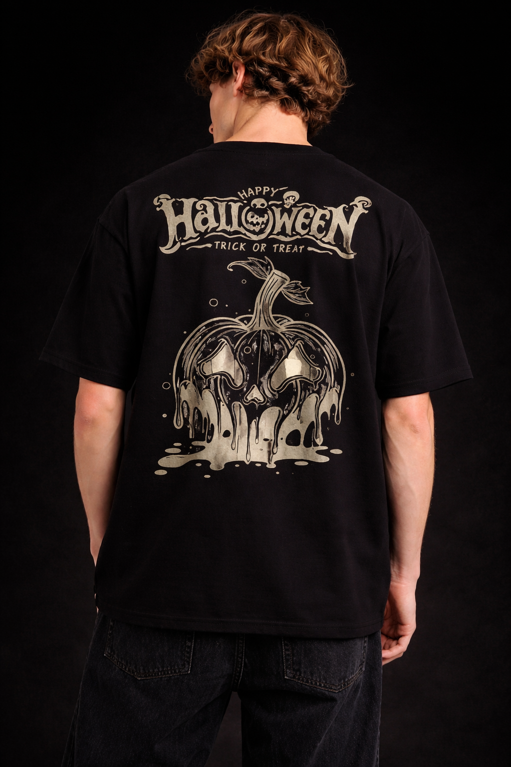 Halloween Horror Oversized Tee