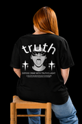 Truth Oversize Women Oversized T-shirt | Knite Wolf