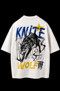 Knite Wolf Oversized Graphic T-Shirt