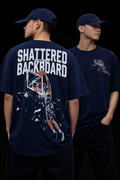 Shattered Backboard Oversized Tee