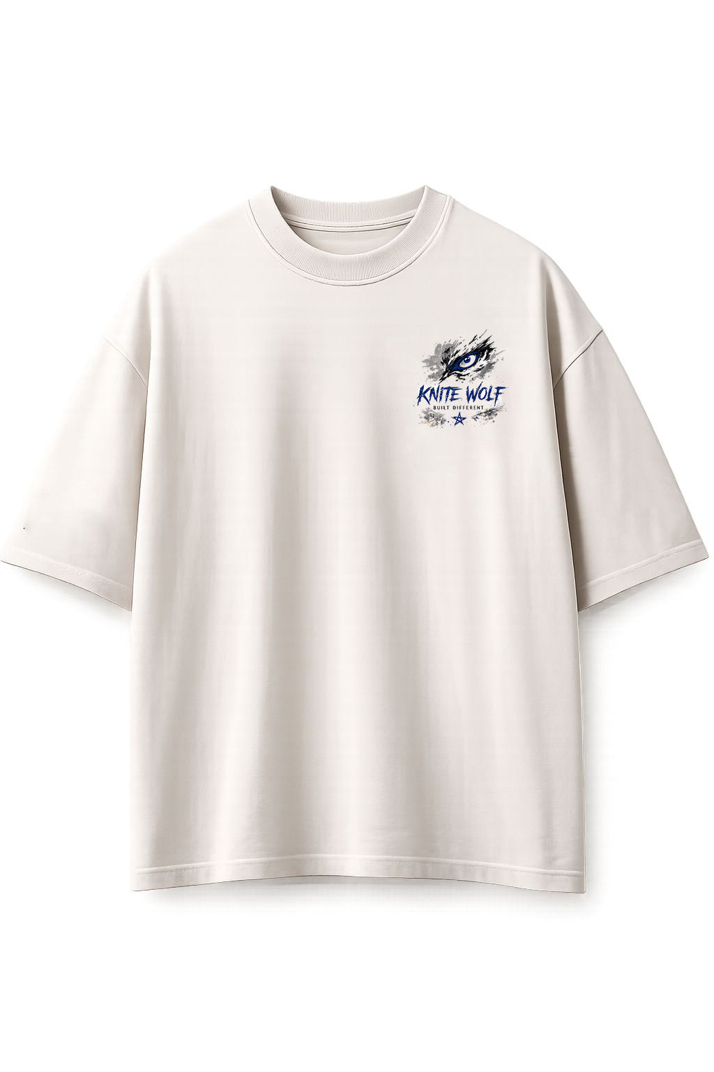 Knite Wolf Oversized Graphic T-Shirt