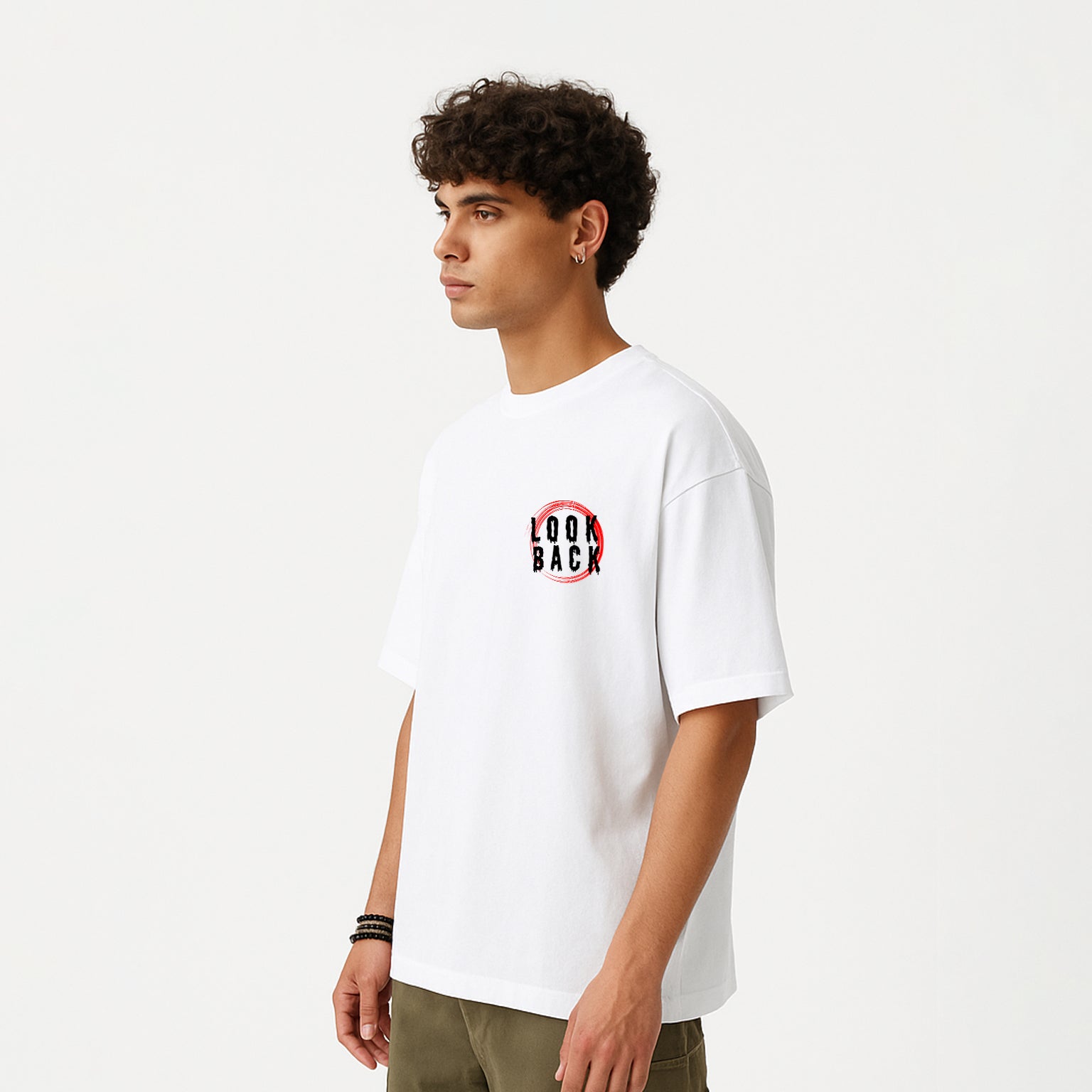 Never Look Back Streetwear Tee | Knite Wolf