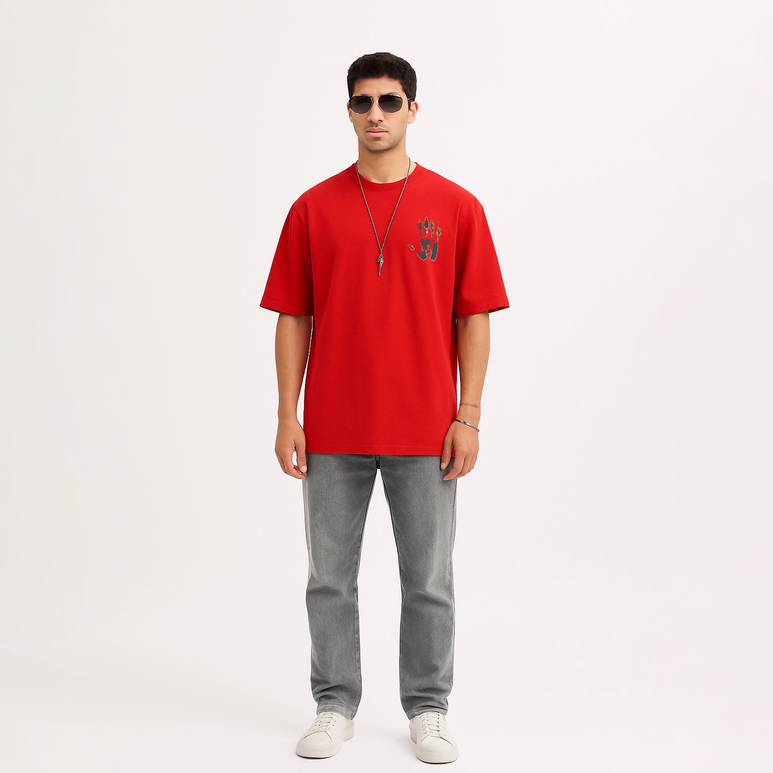 Fashion Studio Streetwear Back Print Tee | Knite Wolf