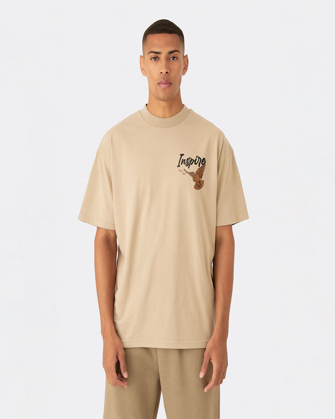 Inspire Streetwear Back Print Tee | Knite Wolf