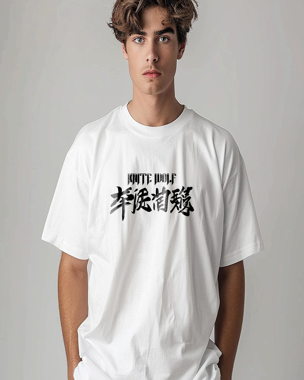 Dragon Streetwear Back Print Tee | Knite Wolf