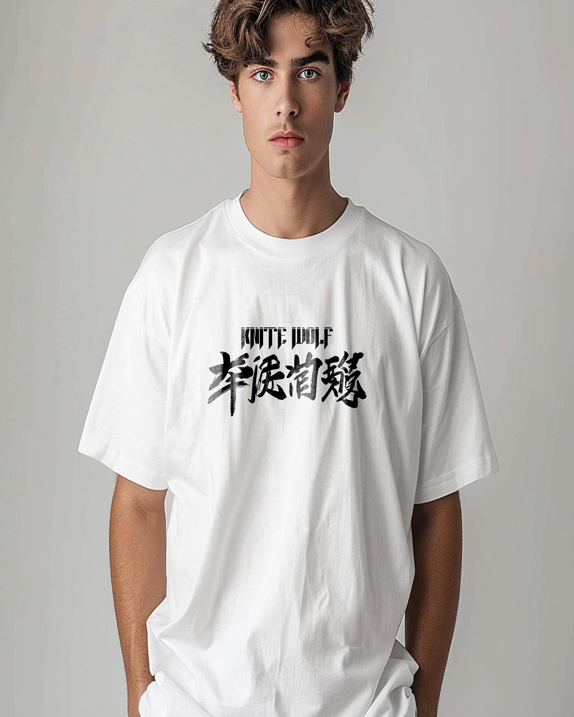 Dragon Streetwear Back Print Tee | Knite Wolf
