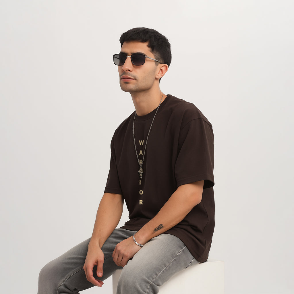 Warrior Streetwear Back Print Tee | Knite Wolf