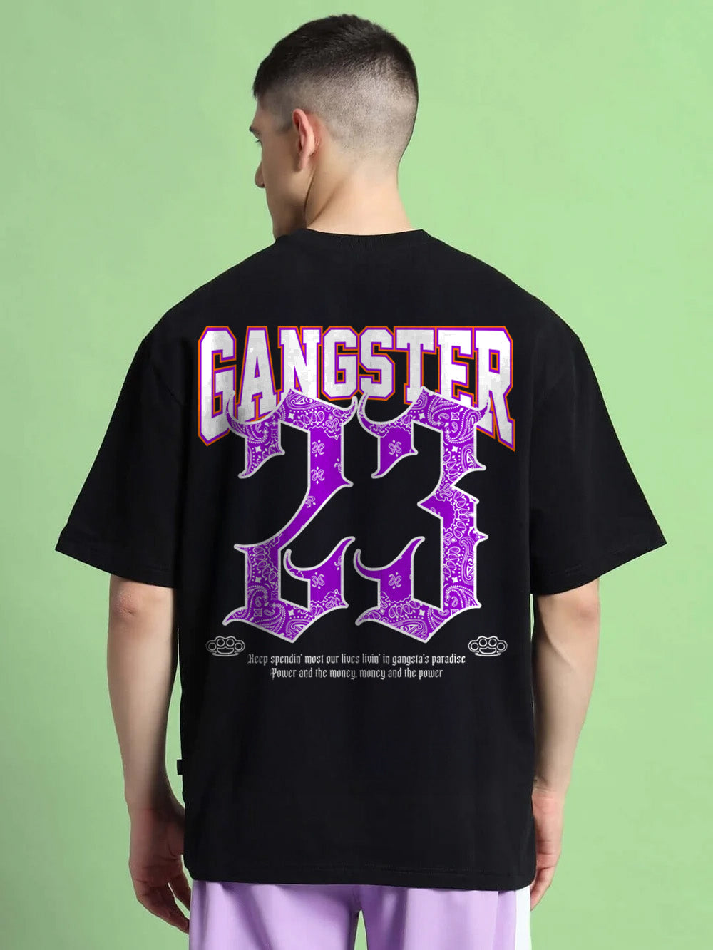 Gangster Streetwear Tee | Knite Wolf