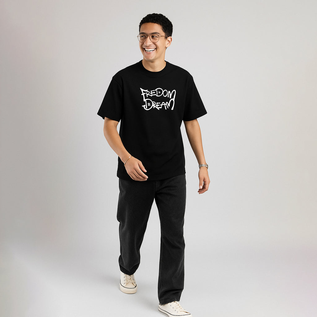 Freedom Dream Streetwear Tee | Knite Wolf