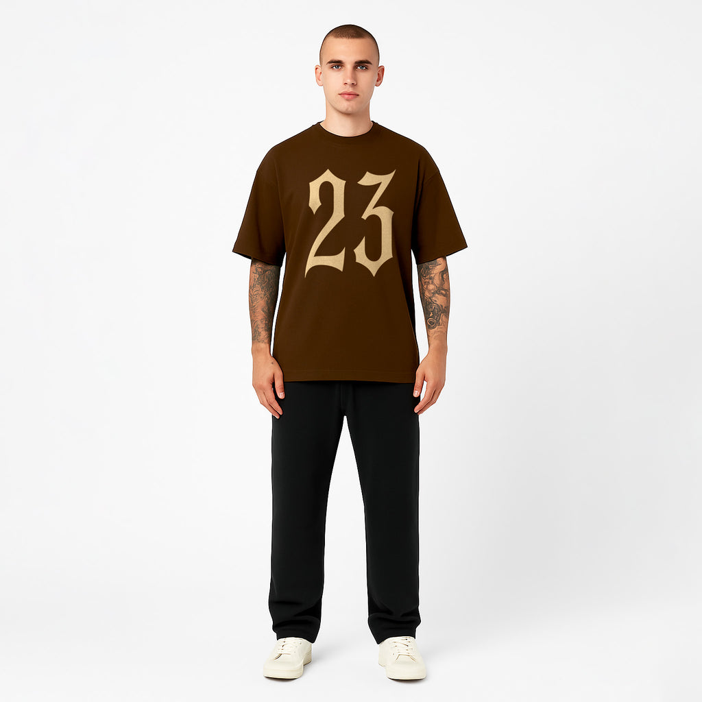 Minimal Streetwear Back Print Tee | Knite Wolf