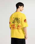 Tiger Streetwear Back Print Tee | Knite Wolf