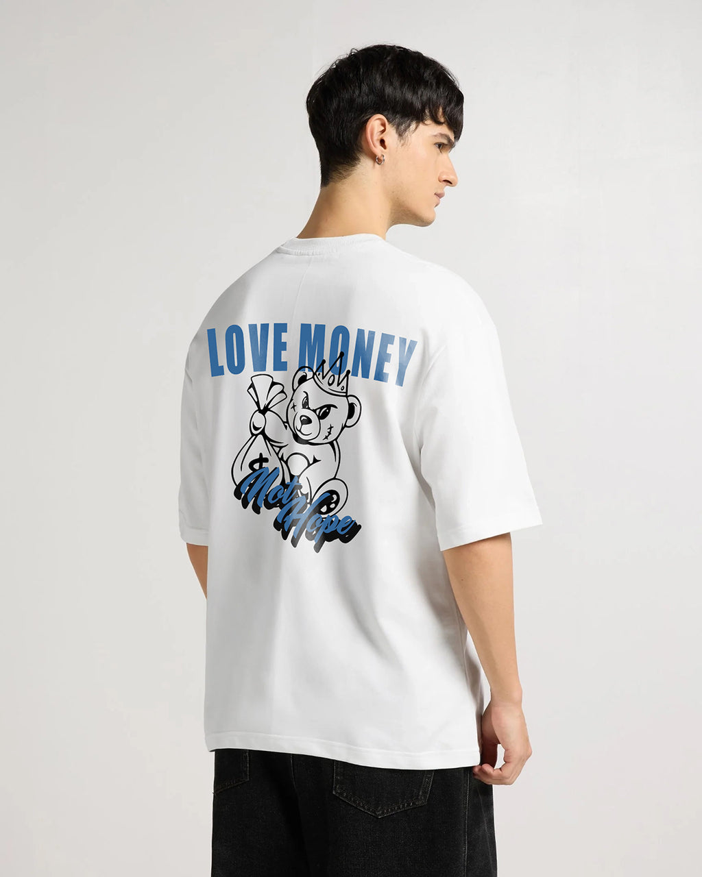 Love Money Oversized T-shirt | Knite Wolf