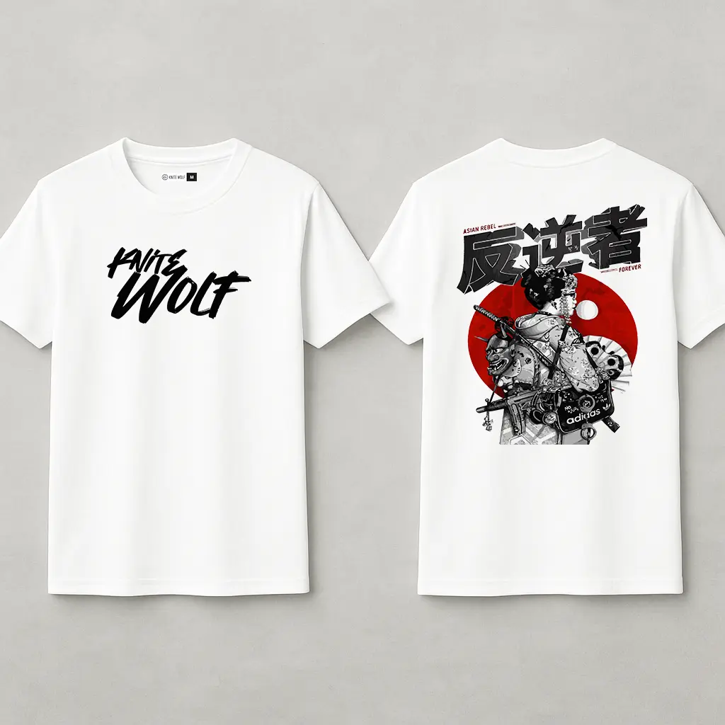 Warrior Men's White Dry-Fit Polyester T-Shirt