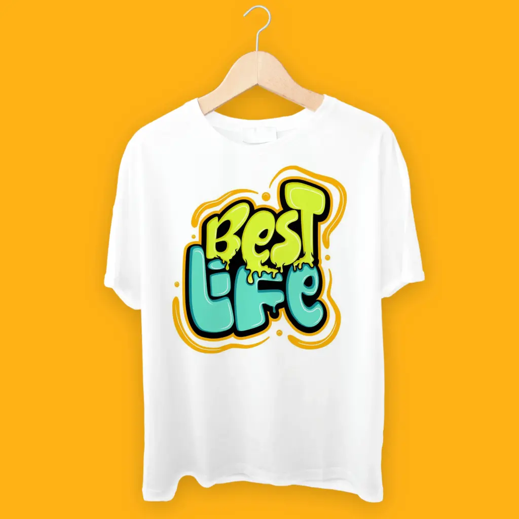 Bestlife Men Solid Round Neck T-Shirt 