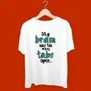 Braintab Men Solid Round Neck T-Shirt 