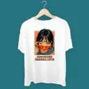 Thuglady Men Solid Round Neck T-Shirt 