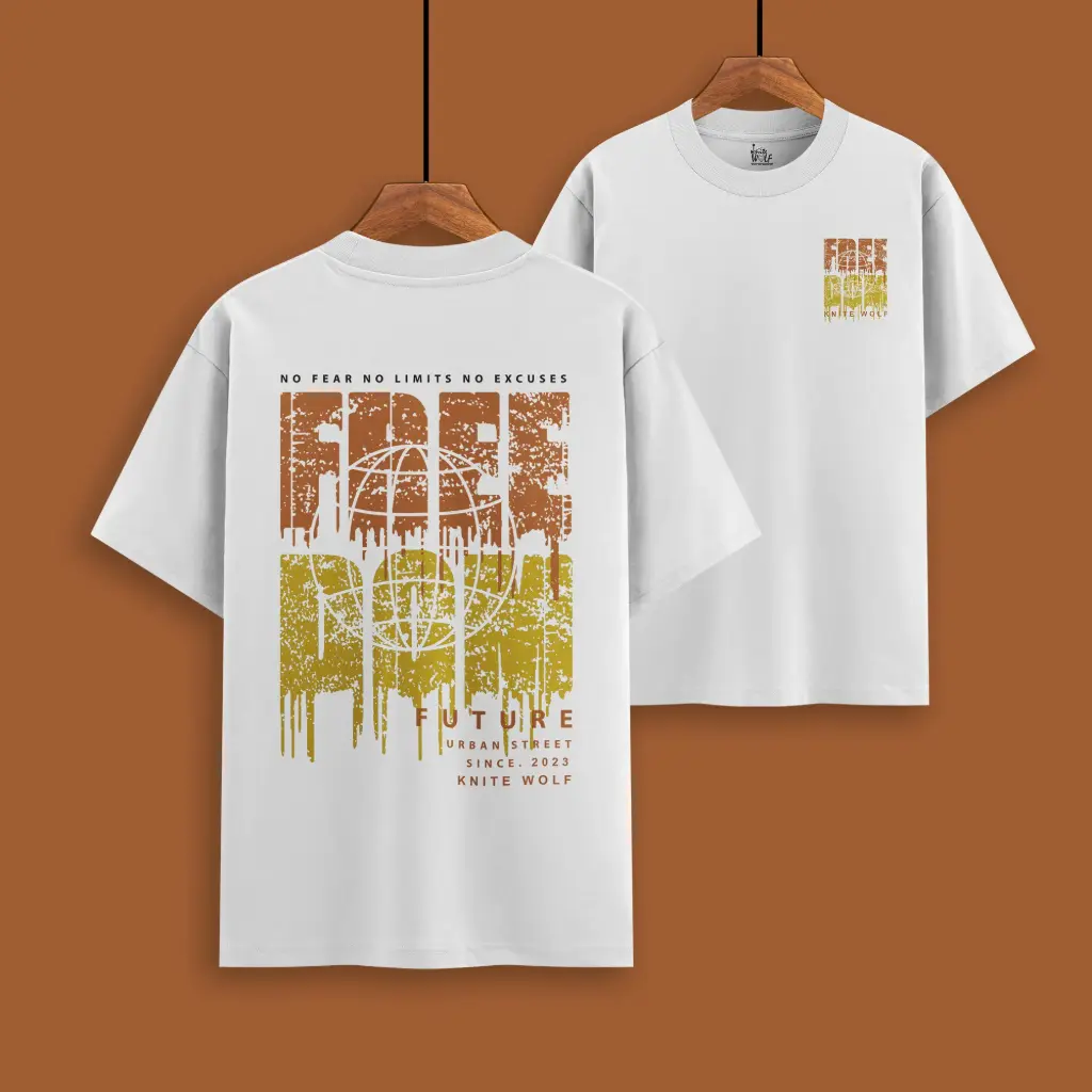 Knite Wolf® Free Dom Oversized T-Shirt 