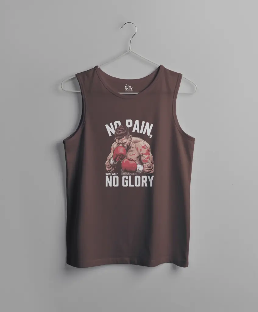 No Pain No Glory Sleeveless Tank – Knite Wolf