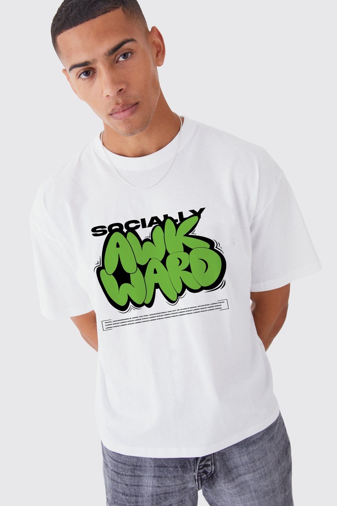 Awkward Men's oversize T-shirt 