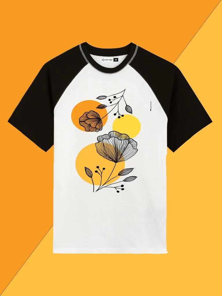 Knite Wolf Raglan Graphic Tees – Style, Comfort & Performance!