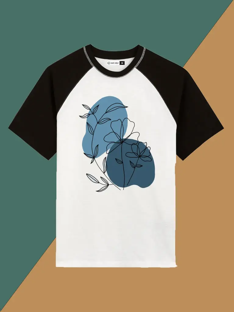 Knite Wolf Raglan Graphic Tees – Style, Comfort & Performance!