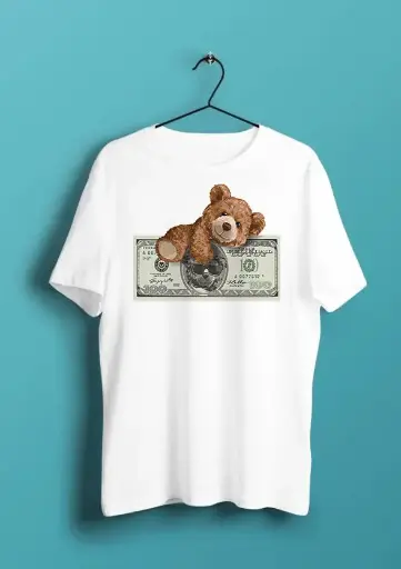 [DESIGN 7] Knite Wolf Graphic Print T-Shirt - Soft Fabric, Trendy Design (Only ₹99)