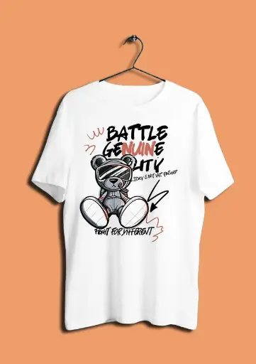 [DESIGN 9] Knite Wolf Graphic Print T-Shirt - Soft Fabric, Trendy Design (Only ₹99)