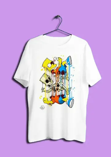 [DESIGN 13] Knite Wolf Graphic Print T-Shirt - Soft Fabric, Trendy Design (Only ₹99)