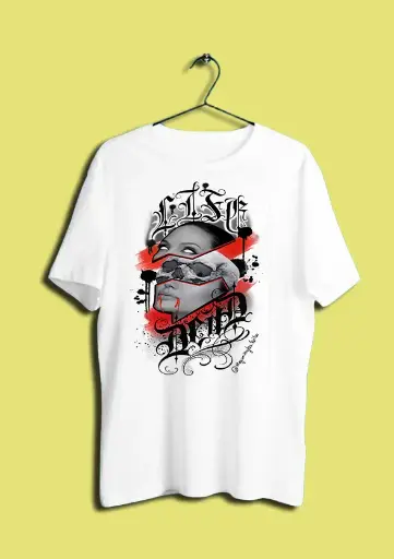 [DESIGN 16] Knite Wolf Graphic Print T-Shirt - Soft Fabric, Trendy Design (Only ₹99)