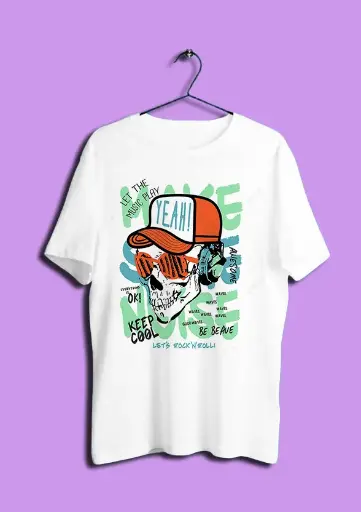 Knite Wolf Graphic Print T-Shirt - Soft Fabric, Trendy Design (Only ₹99)