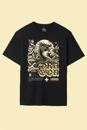 🔥 Knite Wolf – High-Impact Graphic Print | 100% Cotton | 180 GSM