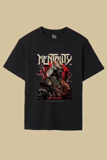 🔥 Knite Wolf – High-Impact Graphic Print | 100% Cotton | 180 GSM