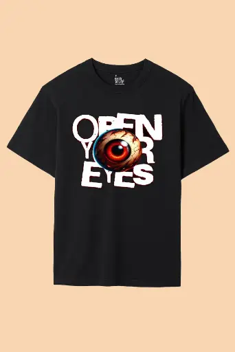 🔥 Knite Wolf – High-Impact Graphic Print | 100% Cotton | 180 GSM