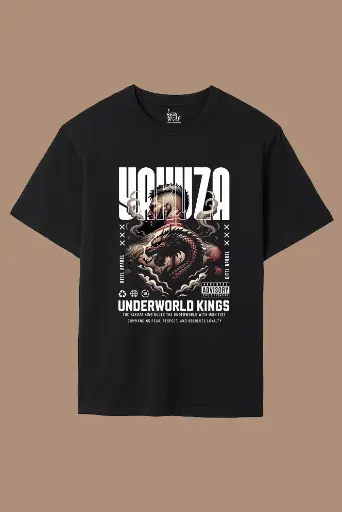 🔥 Knite Wolf – High-Impact Graphic Print | 100% Cotton | 180 GSM