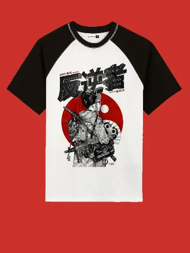 Knite Wolf Raglan Graphic Tees – Style, Comfort & Performance!