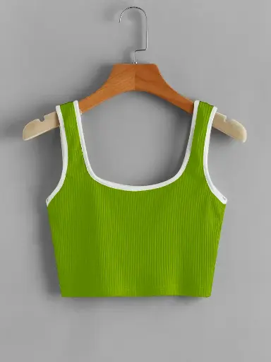 Knite wolf Women's crop top Scoop Neck Pista